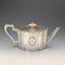 1870年左右 英國古董 鍍銀 鼓型茶壺 W&G Sissons